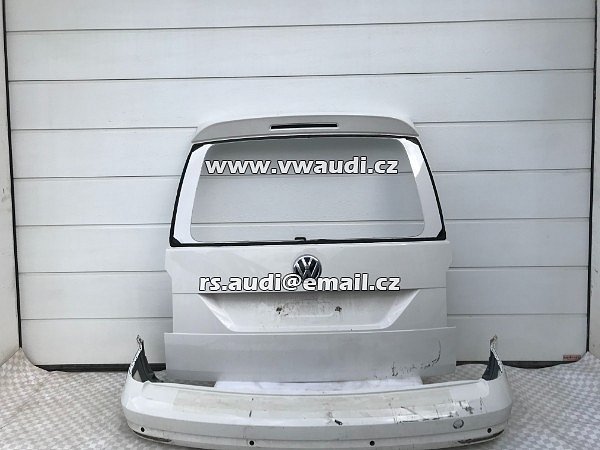  2K5 827 159 B Originální VW Caddy 2K5 2K Facelift  kufr