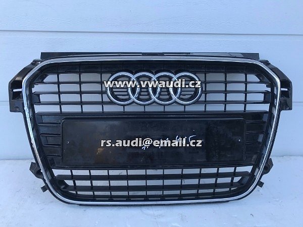 8X0 853 651  Audi A1 2011 - 2014  maska pření nárazník grill