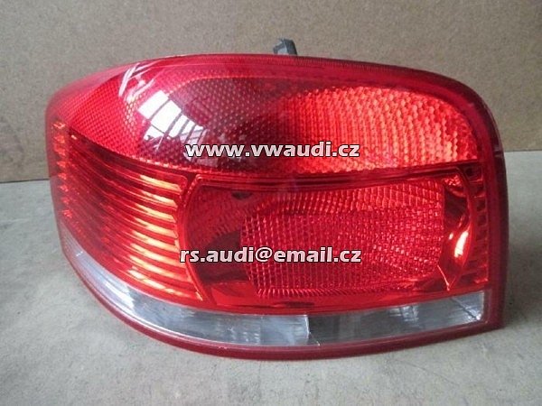 8P0 945 095 Zadní světlo levé Audi A3 8P 2-dveřové zadní světlo červené