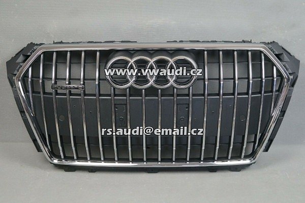 8W0 853 651 R  mřížka chladiče + Audi A4 8W B9 Allroad + chrom  maska grill