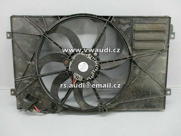 1K0 959 455 EF  motor ventilátor chladiče Audi Seat Škoda