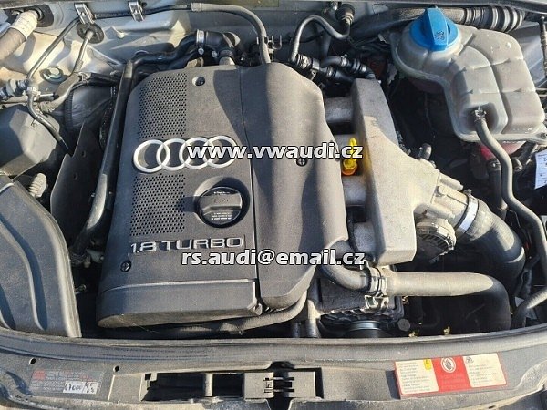 AVJ Motor Audi A4 B6 8E 2001 (8d2, B5) (8e2, B6) AVJ 1,8 T 150PS 110kW 211TKm Benzin
