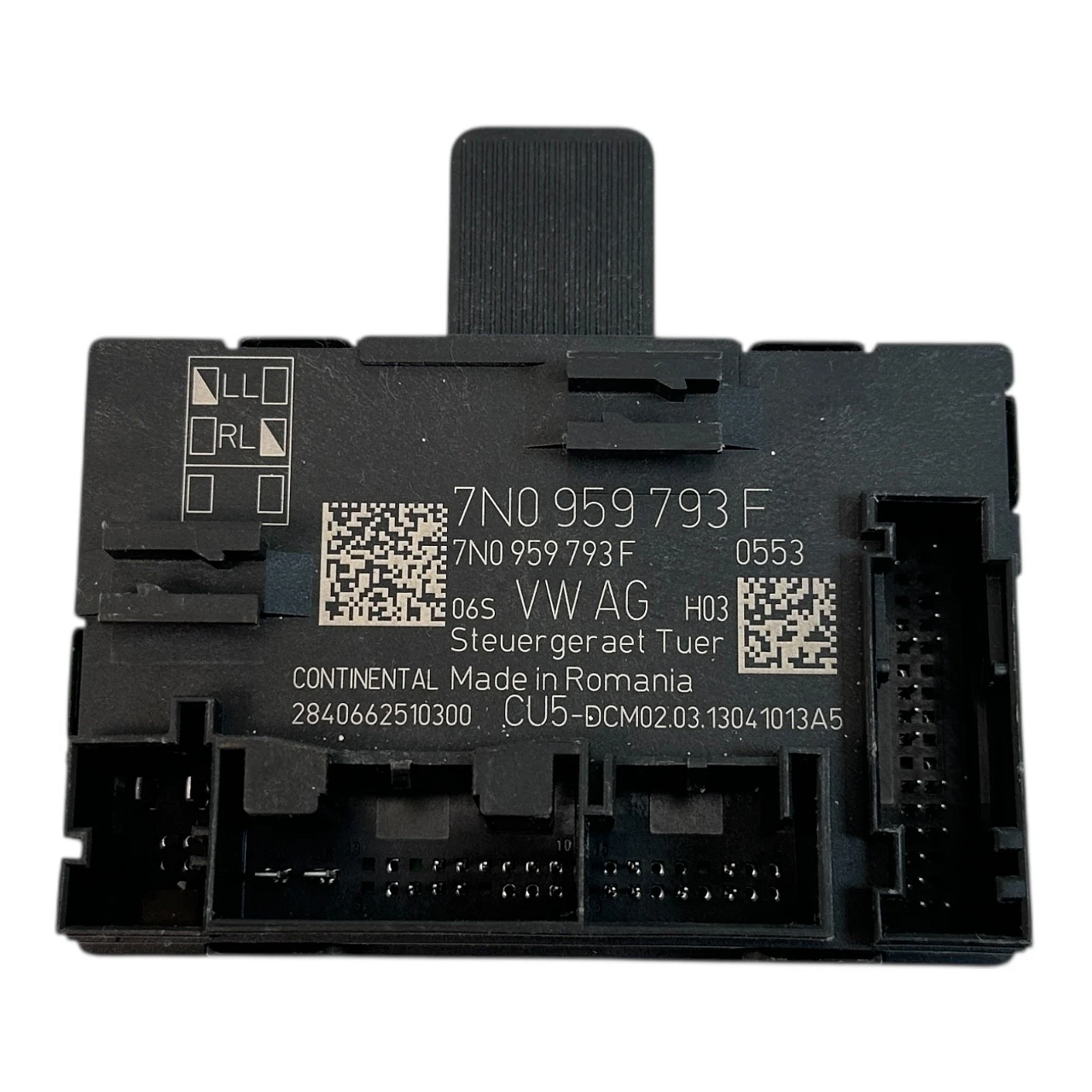 Řídicí jednotka dveří řidiče vlevo vpředu Seat Alhambra VW Sharan 7N 7N0959793F