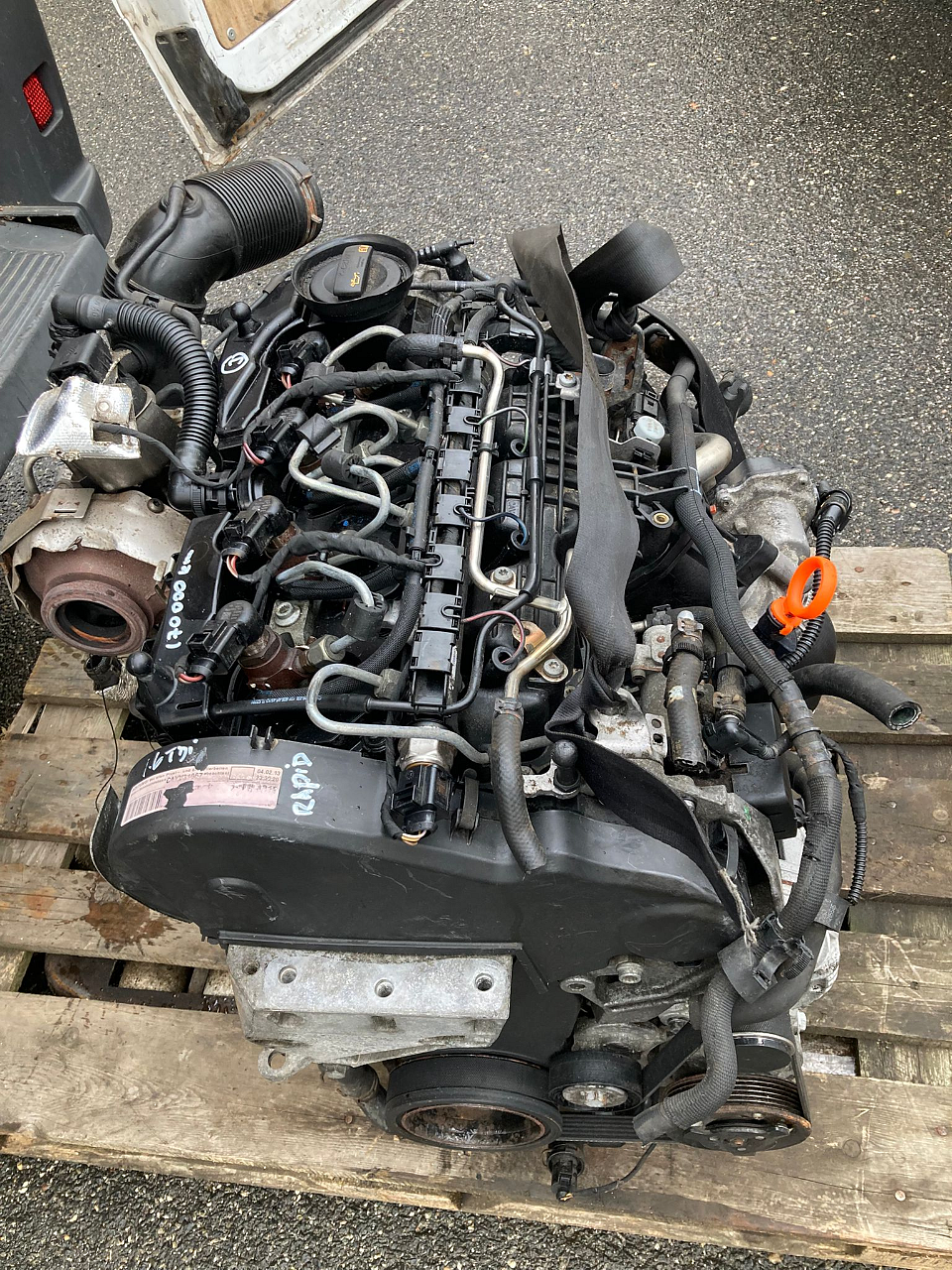 Rozdělovací potrubí pro vysokotlaký rozdělovač Audi A1 8X 10-14 TDI 1.6  CAY CAYD C