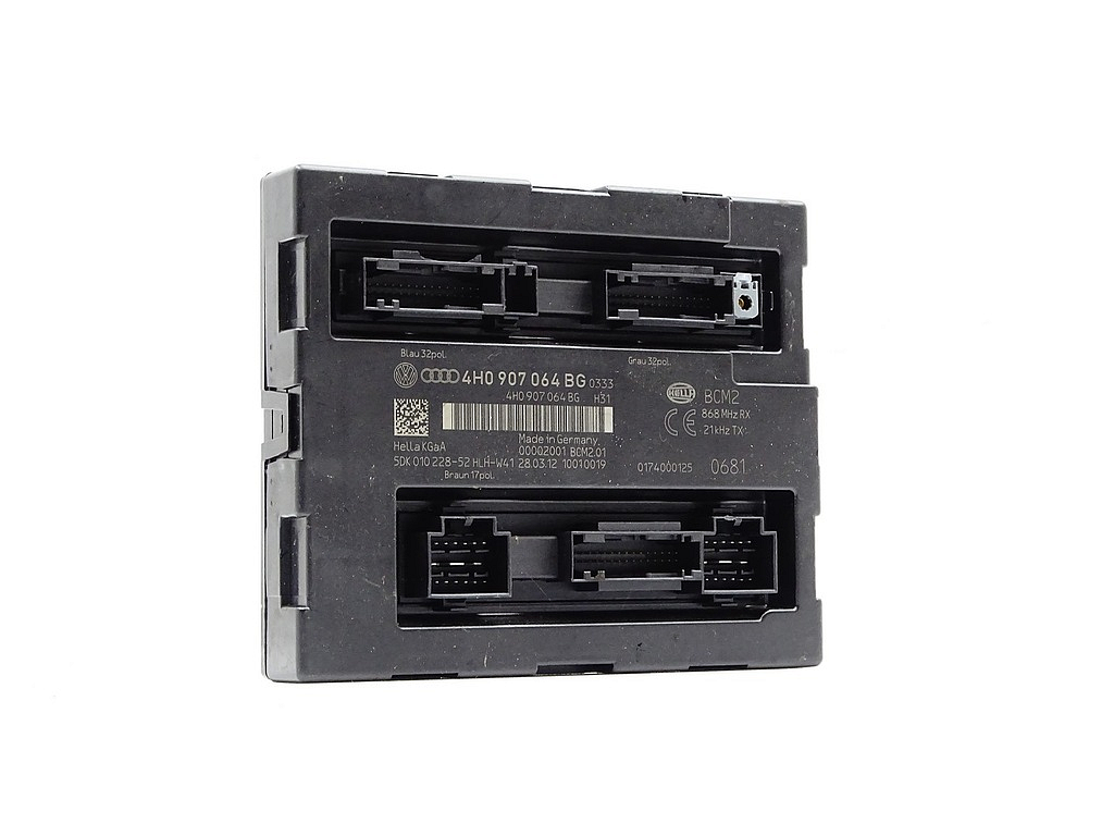 Audi A7 4G A6 4G modul řídicí jednotky palubní sítě BCM  HELLA 5DK010228-52