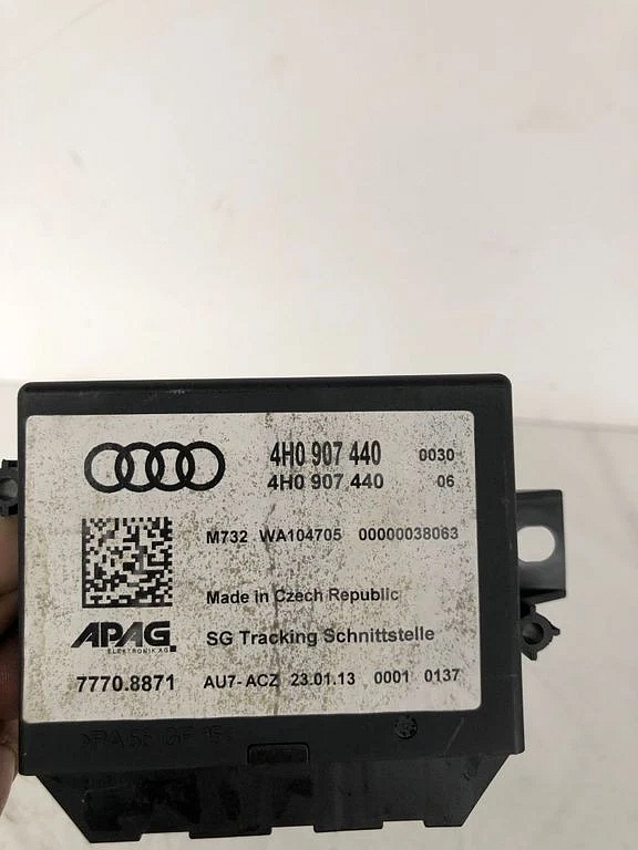 4H0 907 440 Jednotka řídicí pro systém vyhledávání vozidla AUDI A6 C7 4G 2012