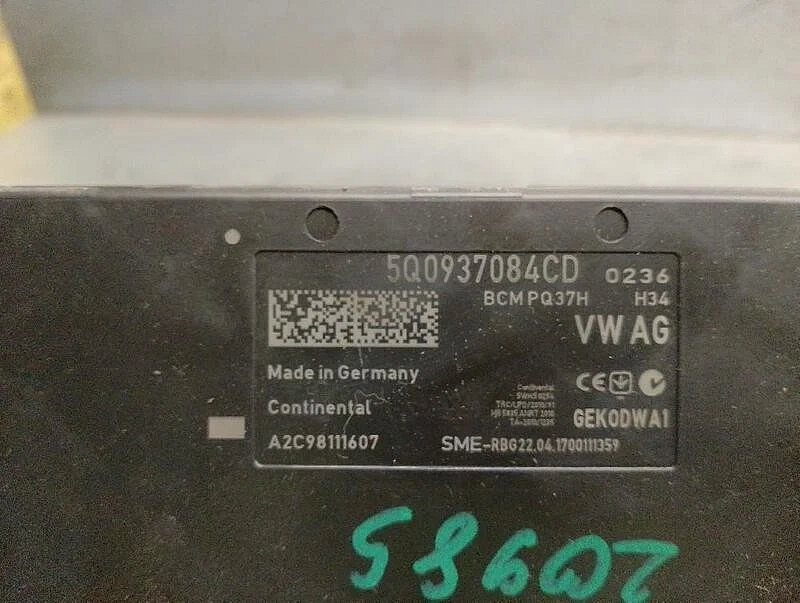 Řídicí jednotka palubní sítě (BCM/BDC) VW Golf VII (5G) Sharan