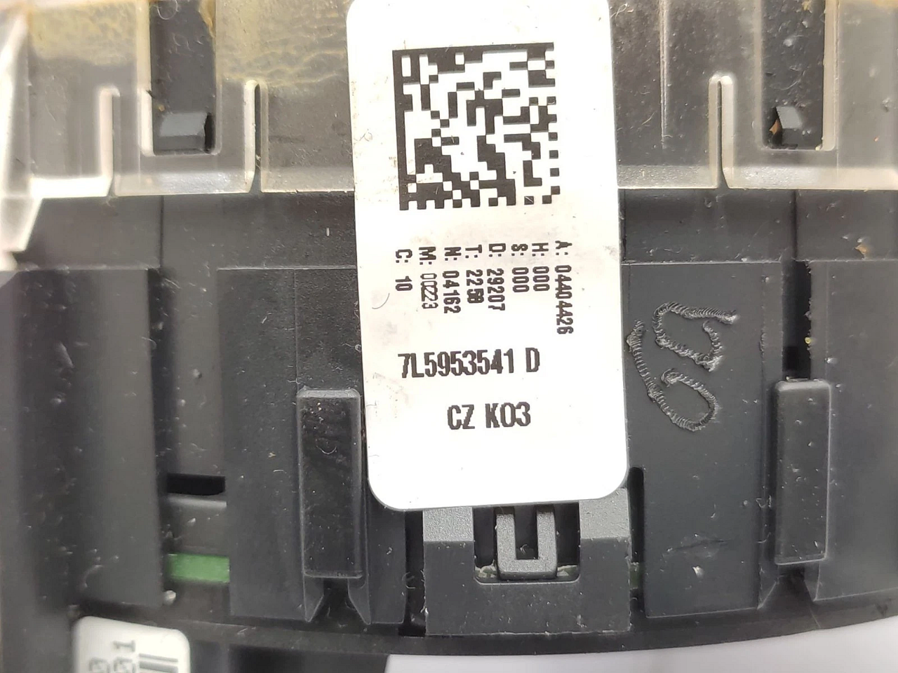 Porsche Cayman 987 2009 Snímač úhlu řízení, pružina airbagový kroužek 7L5953541D