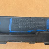 středová mřížka větracích otvorů pro spodní část předního nárazníku VW PASSAT B8 3G 3G0853677AA9B9 OEM originální - 9
