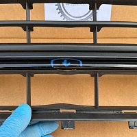 spodní mřížka předního nárazníku VOLKSWAGEN POLO AW 2G0853677N9B9 OEM - 4