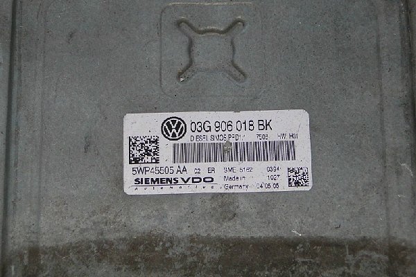 03G 906 018BK Řídící jednotka  motoru ECU VW Passat 2.0 TDI B6  tdi  - 2