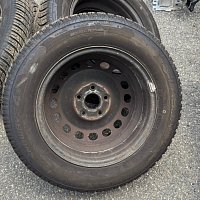 Rezervní kolo pro Originální zimní kola pro VW Caddy 2K, zimní pneumatiky, 15 palců, 2K0601027B, 195 65 R15 - 16