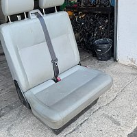 VW T5 FACE T6 tranporter sedačka spolujezdec dvousedák - 5