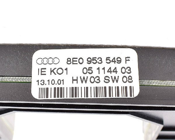 8E0 953 549F Audi A4 B6 8E  Modul sloupku řízení Elektronický modul Řídící jednotka - 2