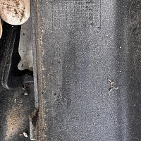 Volkswagen Golf V 2005 Ozdobná lišta předního nárazníku  LEVÁ - 2