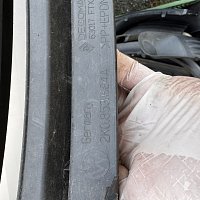 Volkswagen Caddy 2007 Kryt předních mlhových světel - 2
