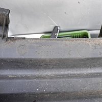 Přední levá mřížka chladiče pro VW Transporter T5 od roku 2003, bez otvoru - 2