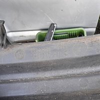 Přední levá mřížka chladiče pro VW Transporter T5 od roku 2003, bez otvoru - 3