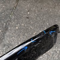 Spoiler zadního nárazníku VW Golf 7 VII R  2017 - 2020 - 12