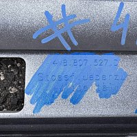 Difuzor zadního nárazníku Audi Q8 4M8 S-LINE Originál - 15