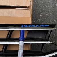 Volkswagen PASSAT B8 3G 2020 Horní přední mřížka 3G0853653N MASKA - 5