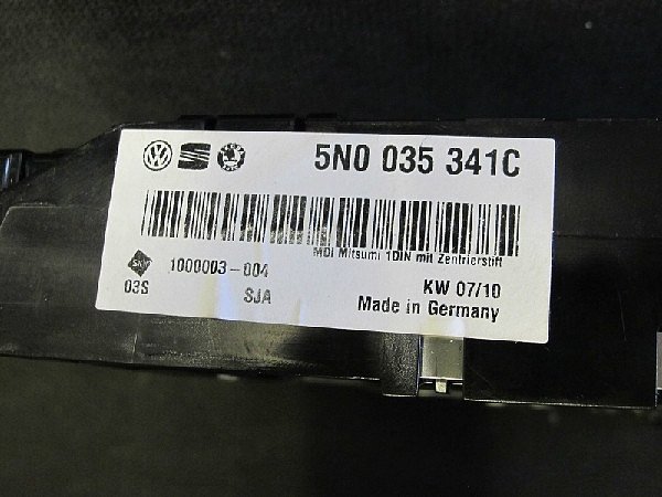 5N0 035 341C VW Golf TOURAN Media Modul  - 3