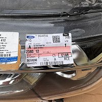Přední světlomet Ford Ranger JB3B-13D155-KA Levý světlomet - 19