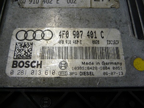 4F0 907 401C / 4F0 910 401E   AUDI  A6 4F 3,0  TDI  ECU MOTORU  - 2