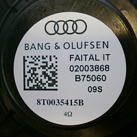 Reproduktor do předních dveří Audi Bang & Olufsen - 2