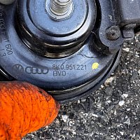 klakson VW Audi A4 8K B8 A5 * A6 4G * Q5 8K0 951221 - 4