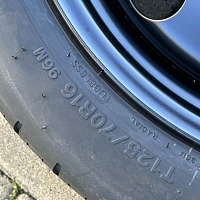 Rezervní kolo s ocelovým ráfkem  VW TOURAN 1T 1T3 1T0 - 2