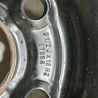 Rezervní kolo, nouzové kolo, 18" pro VW T-ROC 125/70R18 - 4