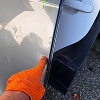 Audi A4 B8 8K sedan limuzína   pravé zadní korpus dveří holé PZ - 2