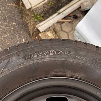 kompletní sada kol na zimu  185 70 R14 88T . Firestone Ocelový disk 5Jx14 palců ET38  5x100 2Q0601027_/C Originální pro VW Polo Rapid Ibiza - 7