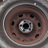 kompletní sada kol na zimu  185 70 R14 88T . Firestone Ocelový disk 5Jx14 palců ET38  5x100 2Q0601027_/C Originální pro VW Polo Rapid Ibiza - 13