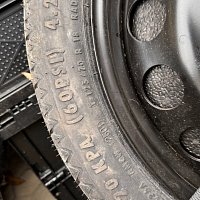 Audi TT Mk1 2002 18palcové rezervní kolo orig   125/70 R18 3,5x18 ET38 1J0601027M - 6