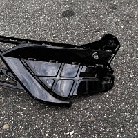 VW ID7 ID.7 2023 Spodní mřížka předního nárazníku 14A853677C AERO GTX černý lak  pro PDC ORIG - 7