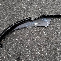 VW ID7 ID.7 2023 AERO GTX  Spojler přední nárazník lízátko spodní plast lakovaný černá ORIG - 6