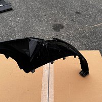 VW ID7 ID.7 2023 AERO GTX  Spojler přední nárazník lízátko spodní plast lakovaný černá ORIG - 8