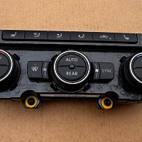 Řídicí jednotka topení klimatizace VW T6 Originál panel 7E0907040AB  klimatizace topení + vyhřívané sedačky - 2