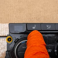 Řídicí jednotka topení klimatizace VW T6 Originál panel 7E0907040AB  klimatizace topení + vyhřívané sedačky - 4