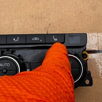 Řídicí jednotka topení klimatizace VW T6 Originál panel 7E0907040AB  klimatizace topení + vyhřívané sedačky - 5