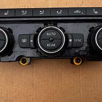 Řídicí jednotka topení klimatizace VW T6 Originál panel 7E0907040AB  klimatizace topení + vyhřívané sedačky - 6