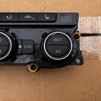 Řídicí jednotka topení klimatizace VW T6 Originál panel 7E0907040AB  klimatizace topení + vyhřívané sedačky - 7