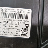Přední světlomet VW Tiguan 5NB941113F LED levý světlomet Nový originál - 2