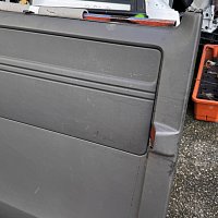 7E5867027AB VW T6 T6.1 transporter  Originální panel dveří Posuvné dveře Levé pro roletku sluneční  7E5 861 313 81U - 3