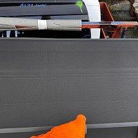 VW TRANSPORTER T6 Sluneční clona pro posuvné dveře středu vlevo 7E586131381U  originál - 5