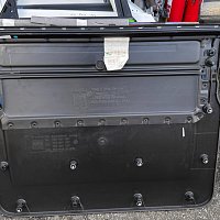 VW TRANSPORTER T6 Sluneční clona pro posuvné dveře středu vlevo 7E586131381U  originál - 6