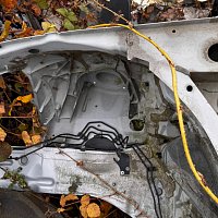 Audi A6 4G 2012 / S6 / Allroad (C7, typ 4G) výřez nosník přední levý řidič výřezový díl karoserie - 7