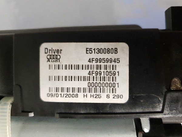 4F9 959 945 Audi A6 4F  Elektrický zadní výklopný motor 4F9 827 851F - 3